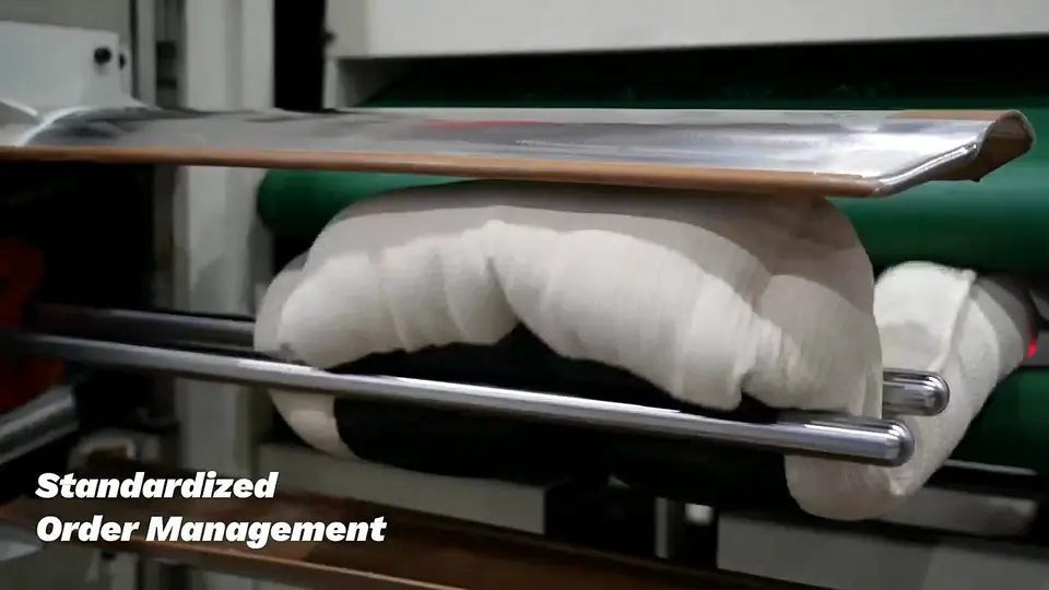 Textile finishing on the Shengyi production line