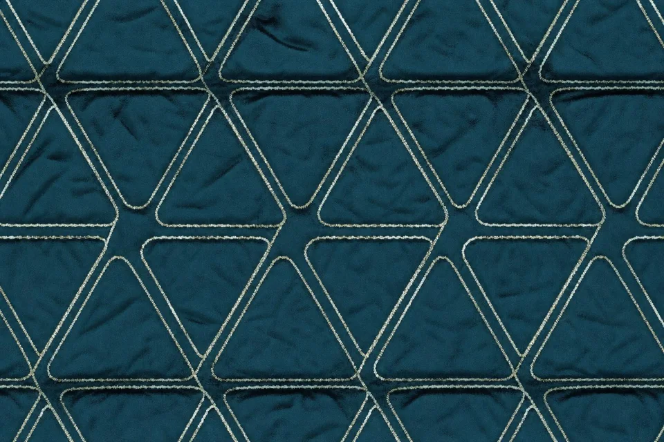 Teal geometric quilts — SY26070417 — supplied view 2