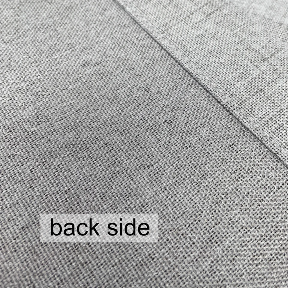 Linen-look grommet curtains — SY26080101 — supplied view 3