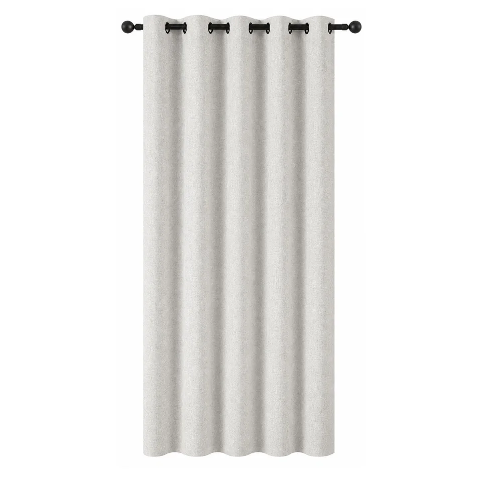 Linen-look grommet curtains — SY26080101 — supplied view 5