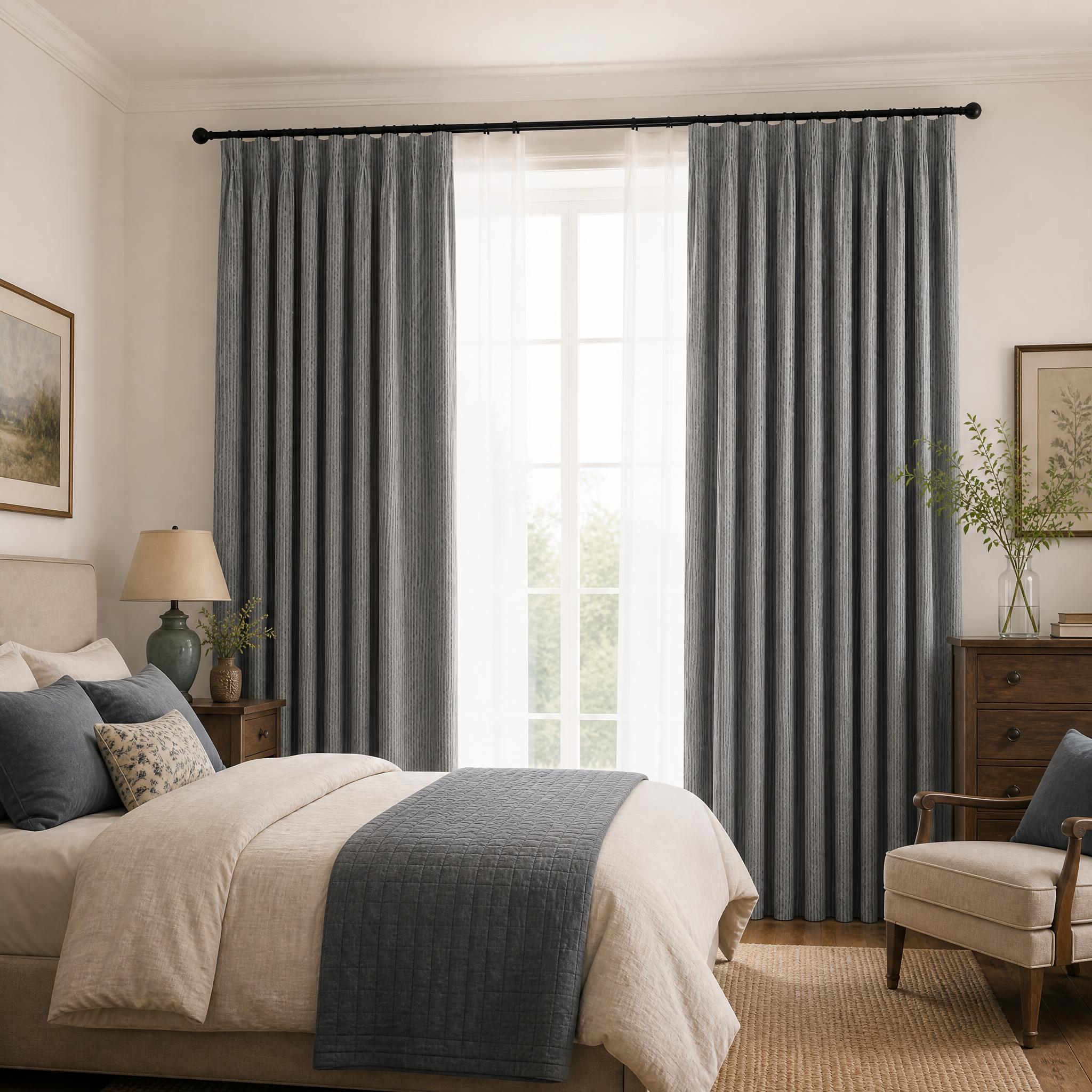 Embossed Corduroy Curtain