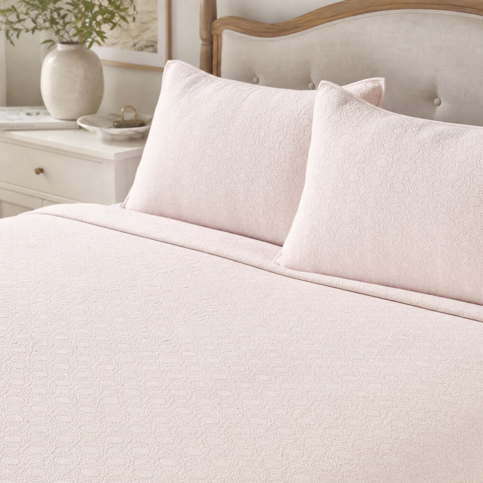 Organic Wave Air Layer Quilt Set